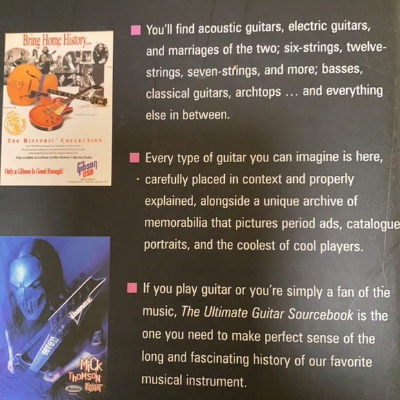 NWOT The Ultimate Guitar Sourcebook by Tony Bacon Hardcover - Picture 6 of 16